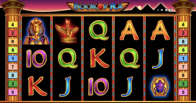Символи слота Book of Ra