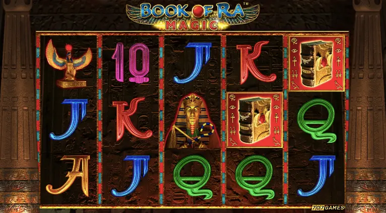 Символи слота  Book of Ra Magic