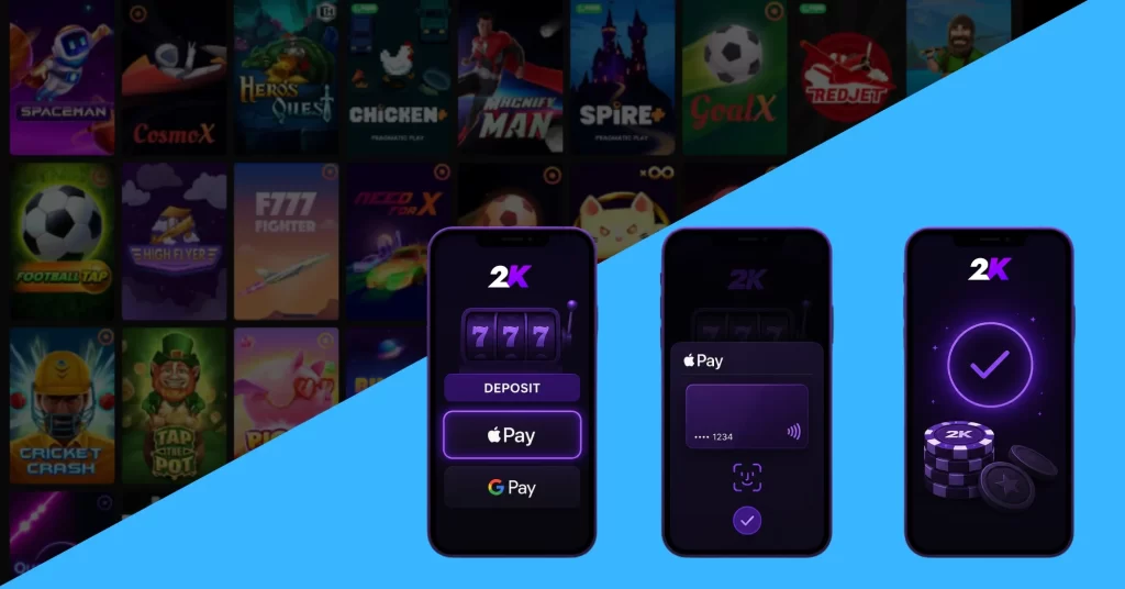 поповнити баланс в 2K Casino через мобільний телефон