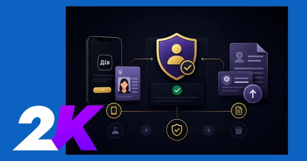 Верифікація на сайті 2K Casino